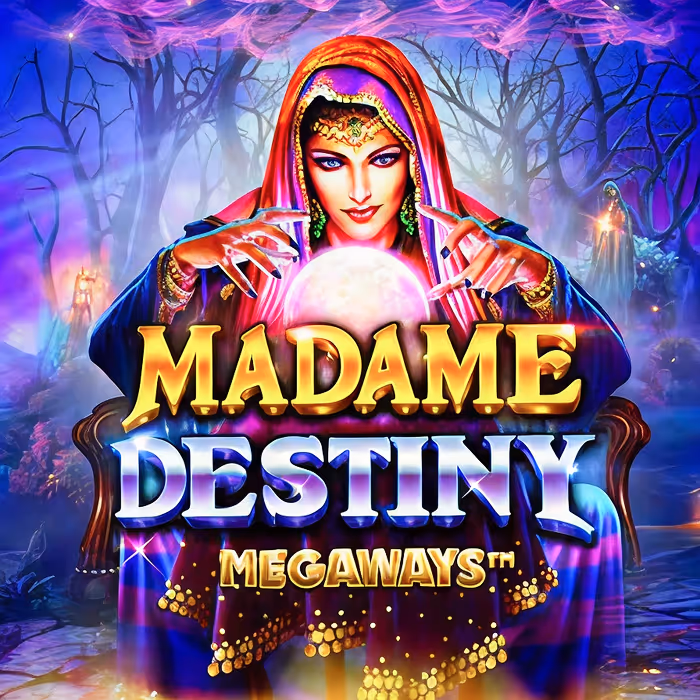 Madame Destiny mystical slot with fortune teller theme and free spin bonuses